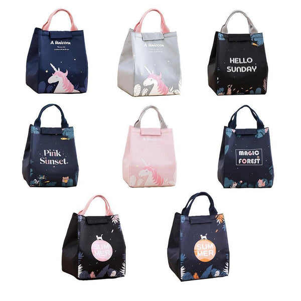 Insulated Thermal Lunch Box Carry Tote Picnic Case Storage Bag 18X24x15cm E01 (18X24x15cm) Lunchboxes