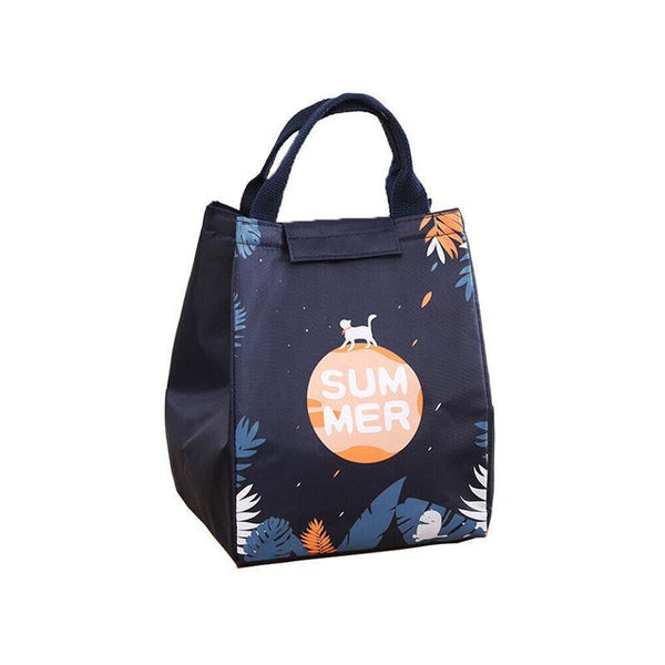 Insulated Thermal Lunch Box Carry Tote Picnic Case Storage Bag 18X24x15cm E01 (18X24x15cm) Lunchboxes