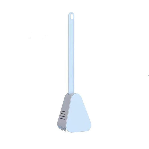 Golf Toilet Brush Long Handled Wall Mounted Silicone Blue Toilet Brushes & Holders