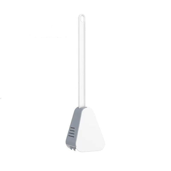 Golf Toilet Brush Long Handled Wall Mounted Silicone Black Toilet Brushes & Holders