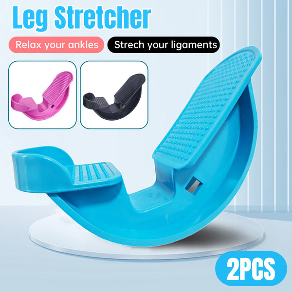 2Pcs Tendon Plate Calf Stretcher Fitness Oblique Pedal Ankle Achilles Exercise Black Balance Trainers