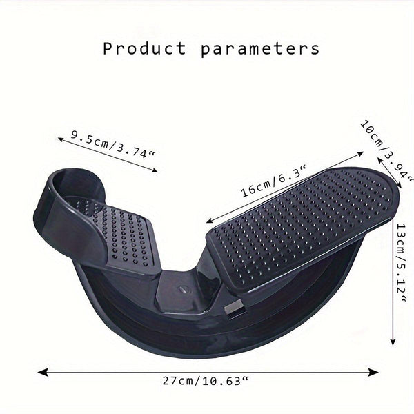2Pcs Tendon Plate Calf Stretcher Fitness Oblique Pedal Ankle Achilles Exercise Black Balance Trainers
