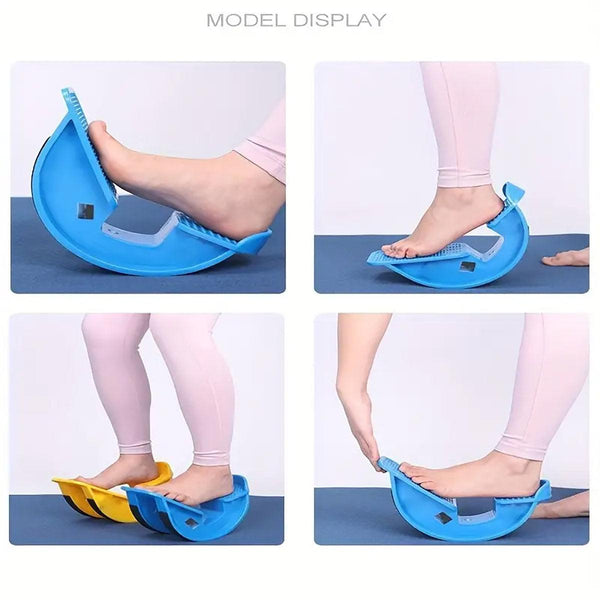 2Pcs Tendon Plate Calf Stretcher Fitness Oblique Pedal Ankle Achilles Exercise Black Balance Trainers