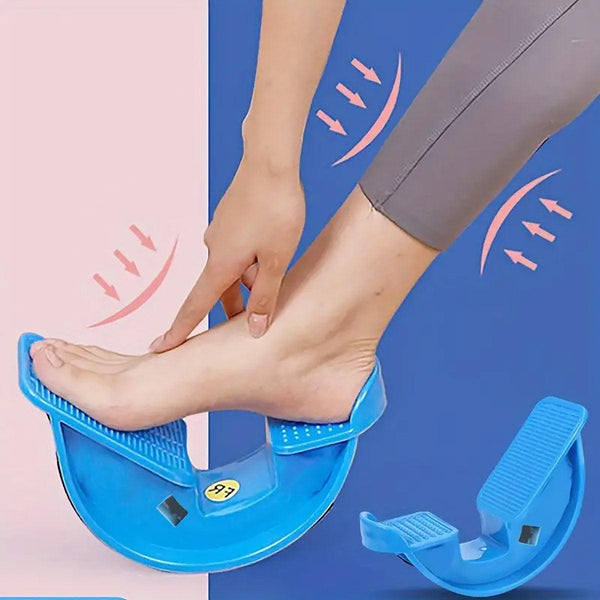 2Pcs Tendon Plate Calf Stretcher Fitness Oblique Pedal Ankle Achilles Exercise Black Balance Trainers