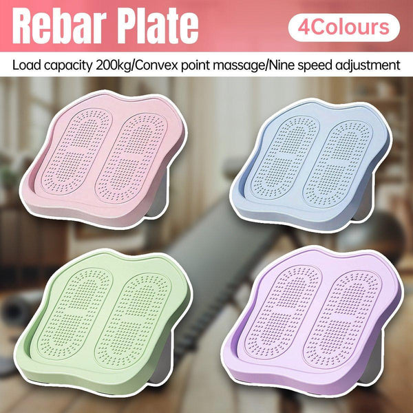 Folding Stretch Board Fitness Pedal Slant Calf Ligament Trainer Tool Purple Balance Trainers