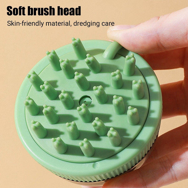 2Pcs Pet Cleaning Brush Bath Massage Gel Dispenser Cats Dogs Grooming Tool Blue Dog Grooming
