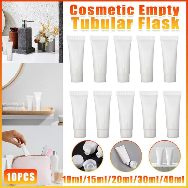 10X Soft Cosmetic Tubes For Face Wash Hand Cream Lotion Packaging Containers 20Ml Travel Bottles & Containers