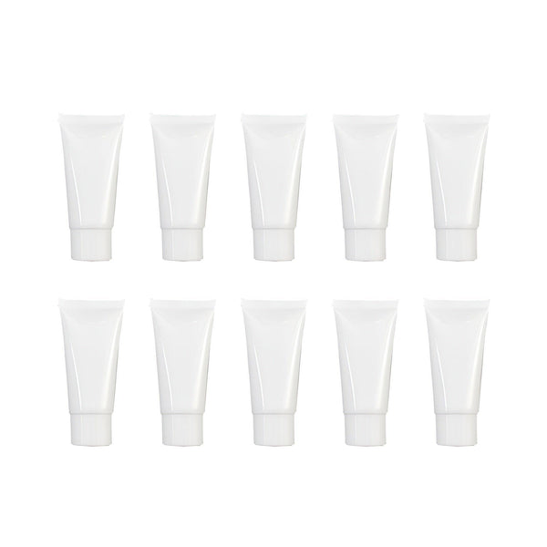 10X Soft Cosmetic Tubes For Face Wash Hand Cream Lotion Packaging Containers 20Ml Travel Bottles & Containers