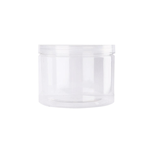 Wide Mouth Plastic Food Bottles 50Pcs Transparent Sealed Storage Tanks Container 8.5Cm X 20Cm Food Storage Containers