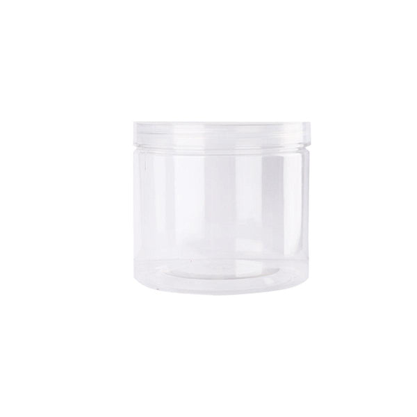 Wide Mouth Plastic Food Bottles 50Pcs Transparent Sealed Storage Tanks Container 10Cm X 8.5Cm Food Storage Containers