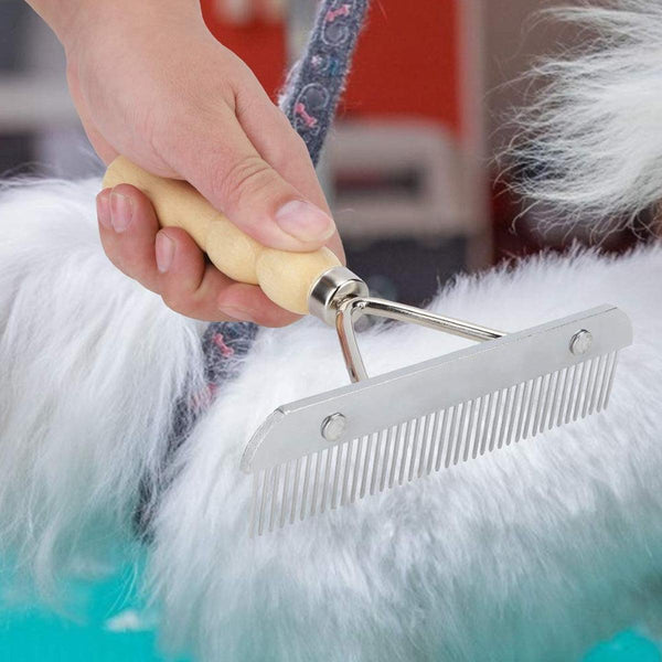 Pet Brush Hair Comb Grooming Rake Dogs And Cats Shedding Deshedding Tool Dog Grooming