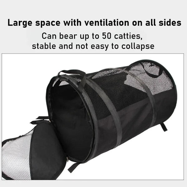 Foldable Pet Car Carrier Bag Breathable Travel Tent Portable Kennel For Transport Grey Pet Transport