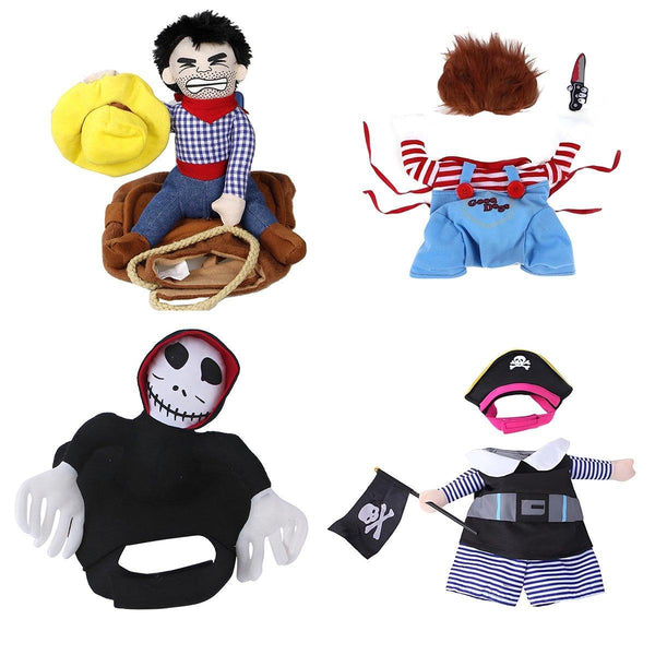 Halloween Dog Costume Pet Accessories Funny Dress Up For Small Medium Dogs Dog Clothing & Shoes
