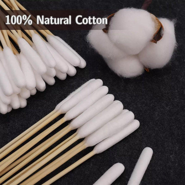 200Pcs Pet Ear Eye Nose Cleaning Cotton Swabs Disposable Dog Cat Grooming Tools Dog Grooming