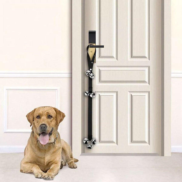 4Pcs Pet Training Doorbell Rope Cat Teaser Toy Bell Interactive Play Cat Toys