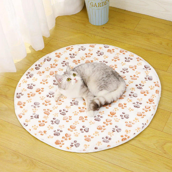 Waterproof Dog Pads Round Diaper Pet Training For Puppies And Dogs White 55Cm Puppy Training Pads