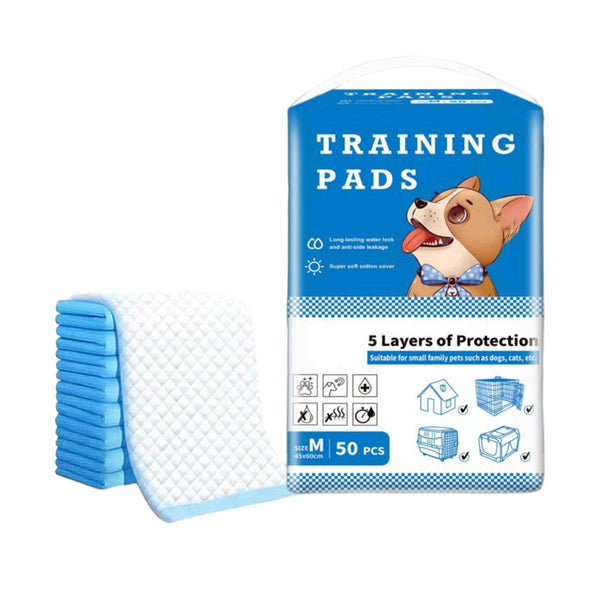 Large Puppy Dog Training Pads Pet Toilet Thickened Pee Mat Indoor Absorbent S ( 45*33Cm) 100Pcs Puppy Training Pads