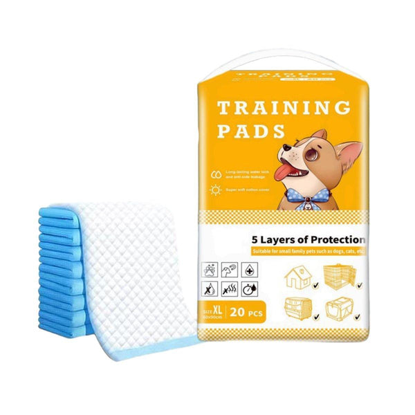 Large Puppy Dog Training Pads Pet Toilet Thickened Pee Mat Indoor Absorbent S ( 45*33Cm) 100Pcs Puppy Training Pads