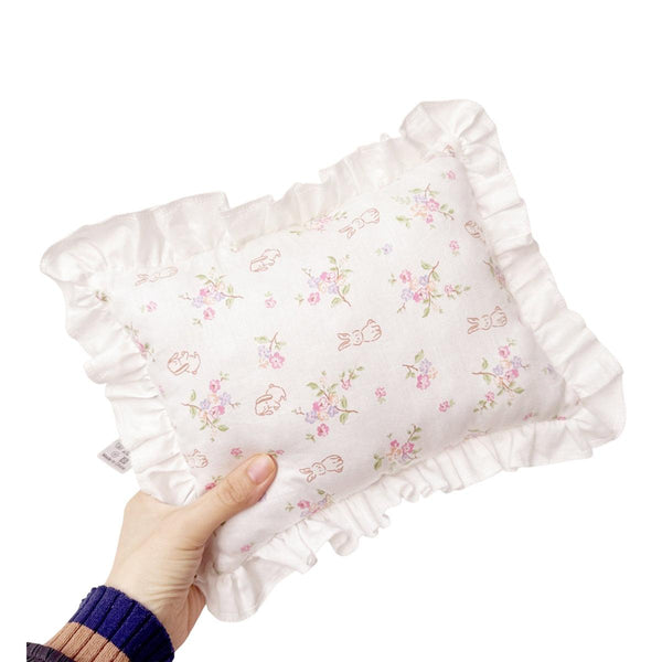 Lace Cat Pillow Soft Pet Cushion For Sleeping Comfortable Kitty Bed White Rabbit Pet Beds