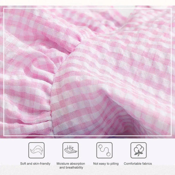 Cute Small Dog Dress Puppy Clothing Pet Apparel For Summer Fashion Outfit Pink L Dog Clothing & Shoes