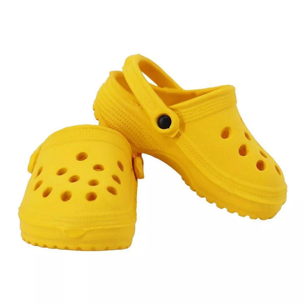 2Pcs Shoe Charms Accessories For Shoes Bags Clothing Pet Decorative Set Yellow Dog Clothing & Shoes