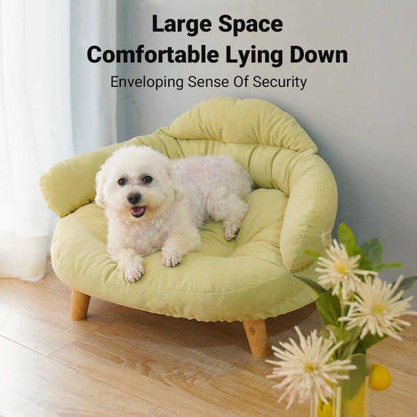 Universal Dog Cat Bed Four Seasons Mat Removable Washable Comfortable Cushion Green Pet Beds