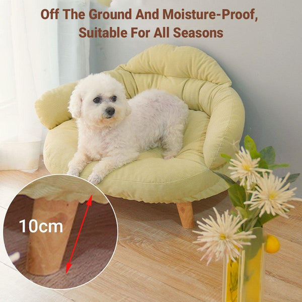 Universal Dog Cat Bed Four Seasons Mat Removable Washable Comfortable Cushion Green Pet Beds