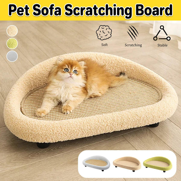 Large Cat Scratching Board Sofa Resistant Nest For Cats And Kittens Green Furniture & Scratchers