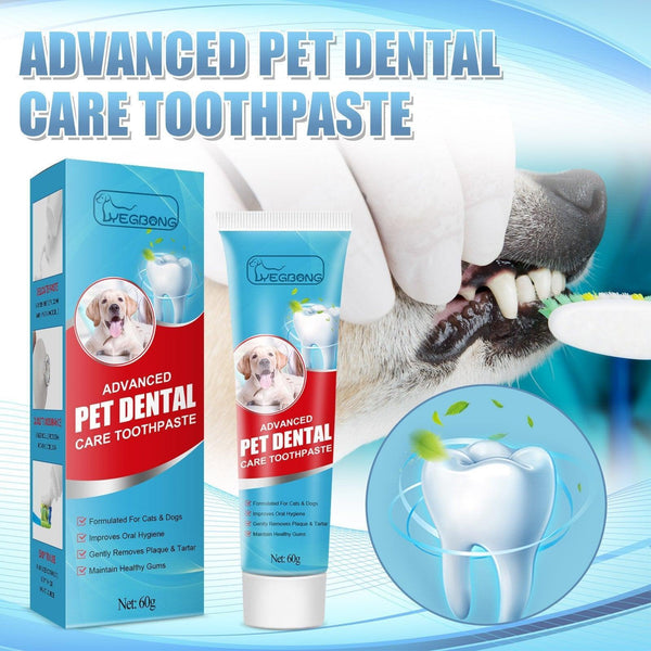 Pet Toothpaste Dog Cat Fresh Breath Tartar Removal Oral Care Edible Cleaning Oral Hygiene