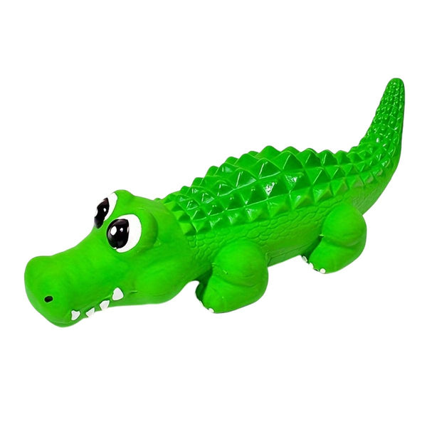 Pet Latex Toys Sounding Big Crocodile Dog Chew Durable Playtime For Dogs Dog Toys