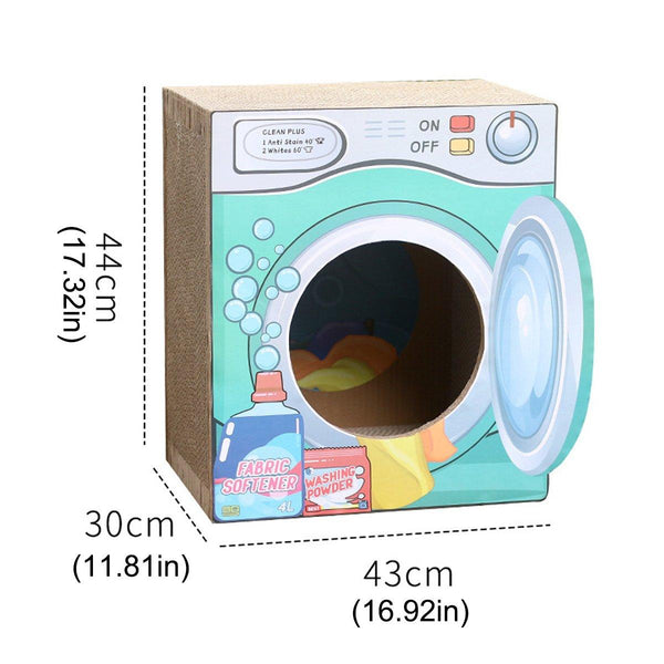 2In1 Cat Scratching Board House Combination Durable Bed And Scratcher Pet Beds