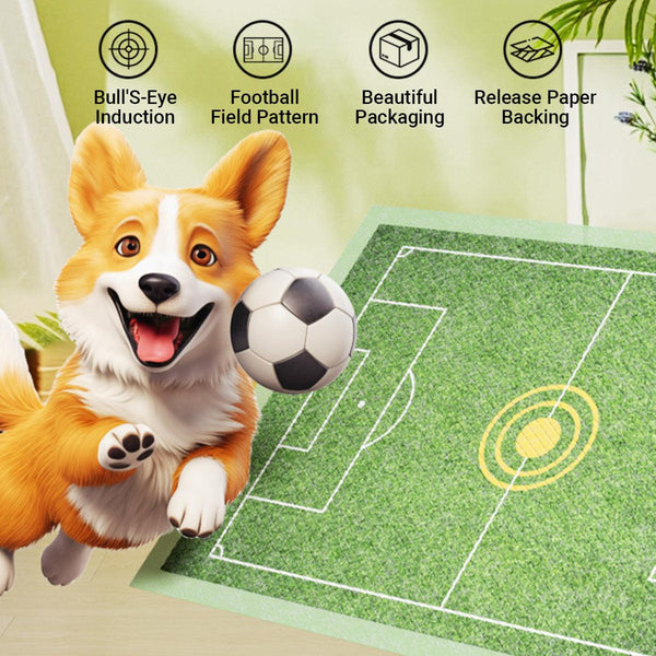 Pet Urinal Pads For Dogs Bullseye Diaper Leakproof Training Size 50Pcs Puppy Training Pads