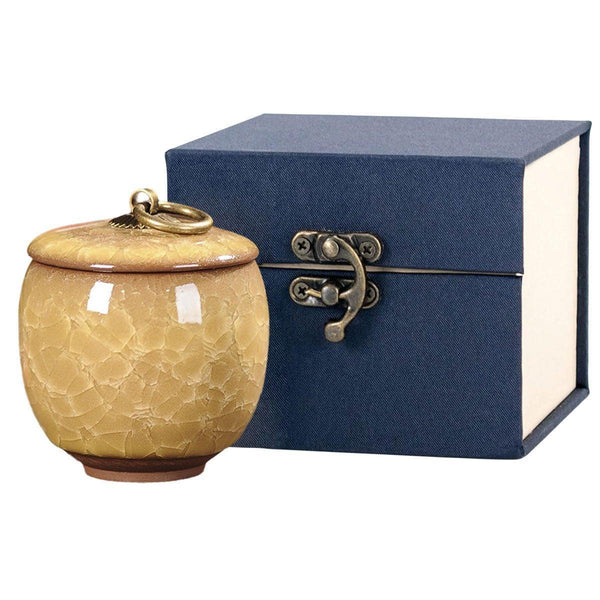 Small Pet Urn For Ashes Memorial Keepsake Urns Dog Cat Cremation Remains White Placeholder