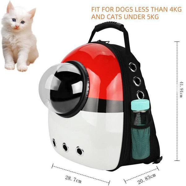 Cat Dog Backpack Carrier Breathable Pet Bag For Outdoor Travel Penguin Pet Transport