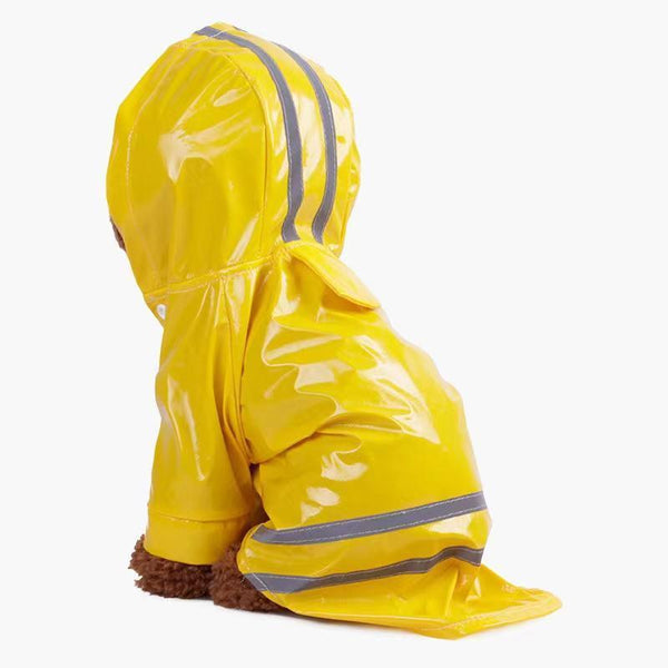 M Size Outdoor Hoodies Jacket Waterproof Pet Dog Clothes Puppy Raincoat Coat Blue Dog Clothing & Shoes