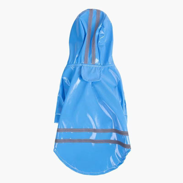 M Size Outdoor Hoodies Jacket Waterproof Pet Dog Clothes Puppy Raincoat Coat Blue Dog Clothing & Shoes