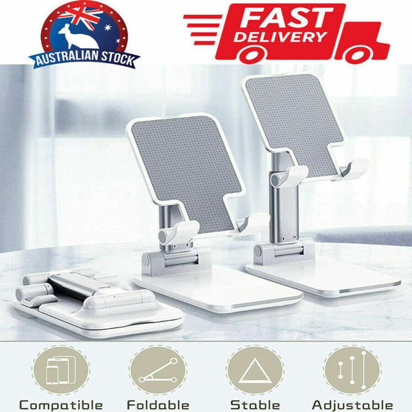 Foldable Universal Desk Stand Holder For Mobile Phone Tablet Green Mounts & Holders