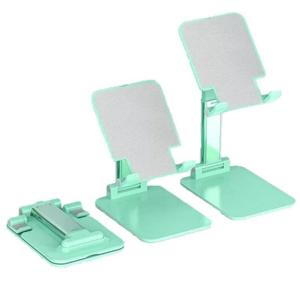 Foldable Universal Desk Stand Holder For Mobile Phone Tablet Green Mounts & Holders