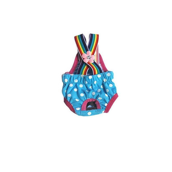 Female Pet Dog Cat Puppy Pant Menstrual Sanitary Nappy Diaper Wrap Underwear Blue Xxs Dog Clothing & Shoes