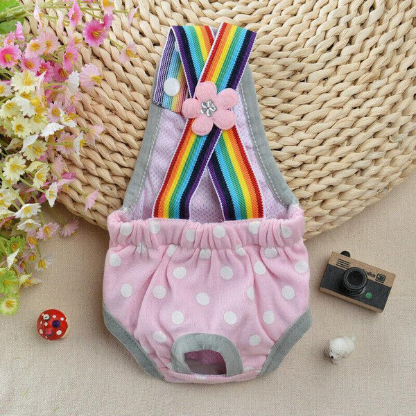 Female Pet Dog Cat Puppy Pant Menstrual Sanitary Nappy Diaper Wrap Underwear Pink Xl Dog Clothing & Shoes