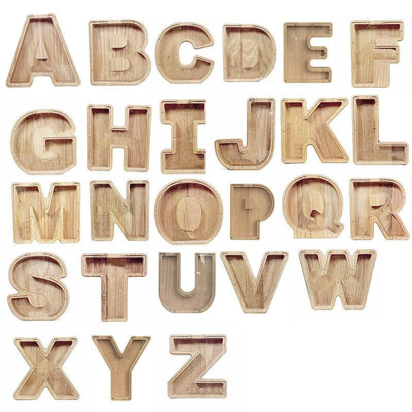 Piggy Bank Funny Letter Or Guitar Coin Saving Money Box A Z Gift Idea Money Boxes