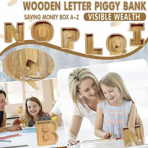 Piggy Bank Funny Letter Or Guitar Coin Saving Money Box Gift Idea Money Boxes