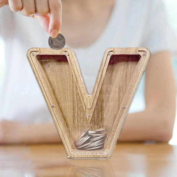 Piggy Bank Funny Letter Or Guitar Coin Saving Money Box Gift Idea Money Boxes