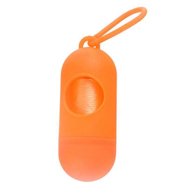 Dog Waste Bag Dispenser With Refill Rolls For Pet Walking Cleanup Blue Pooper Scooper & Bags