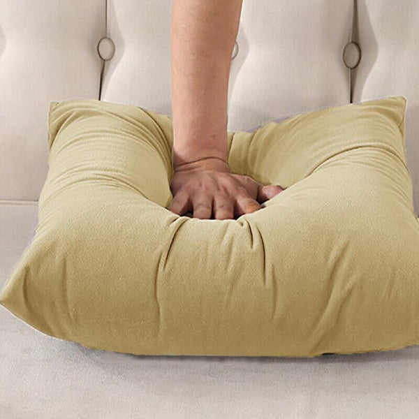 40X40cm Multicoloured Plain Solid Colour Cushion Cover Covers Decorative Pillow Case Beige Cushion Covers