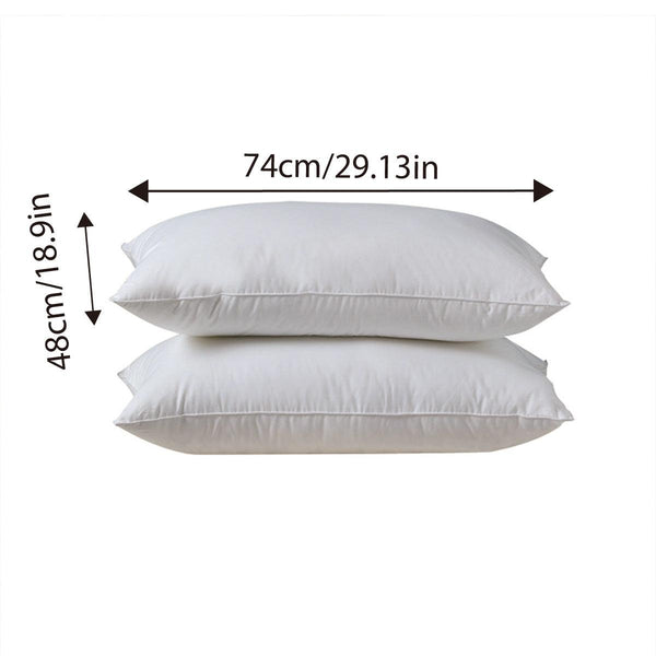 Hotel Quality White Pillow Core Soft Cotton Insert For Bedroom Living Room Pillows