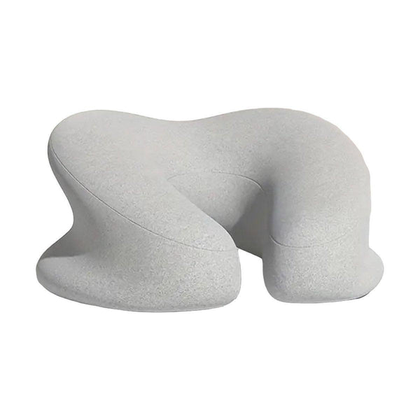 Universal Massage Table Face Cushion Pillow Shape Head Down Rest Light Grey Massage Tables & Chairs