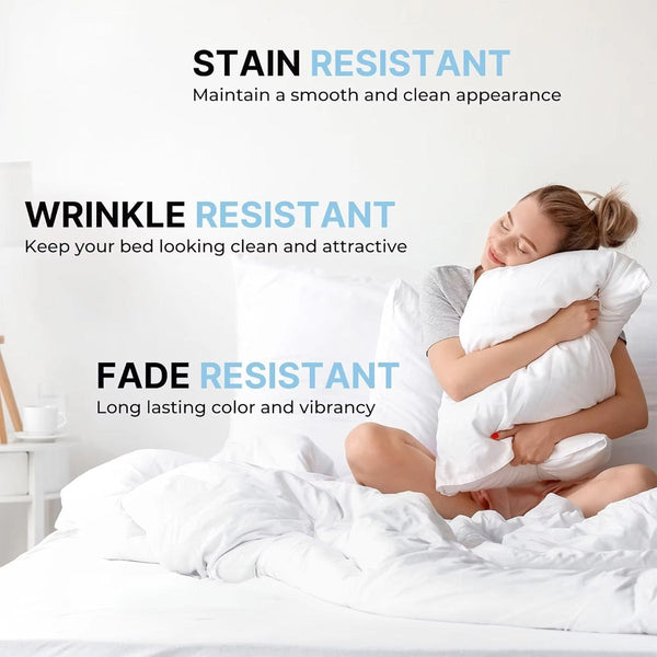 Silk Envelope Pillowcase Soft Satin Protective Cover For Bed Sleep Comfort Silver Pillow Cases