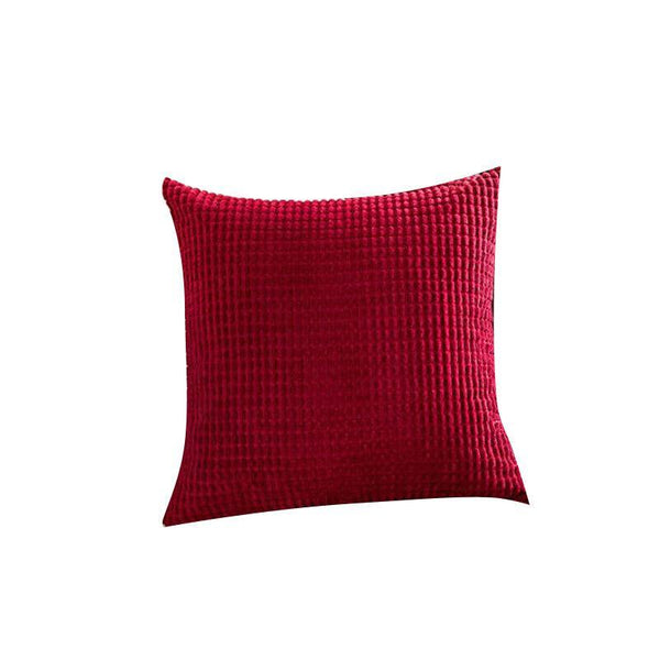 45X45 Plain Solid Colour Cushion Cover Decorative Pillow Case Home Multicoloured Light Grey Cushion Covers