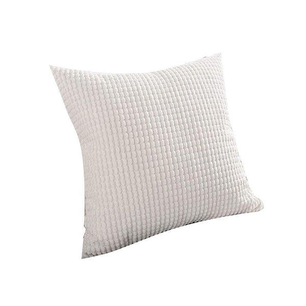 45X45 Plain Solid Colour Cushion Cover Decorative Pillow Case Home Multicoloured Light Grey Cushion Covers